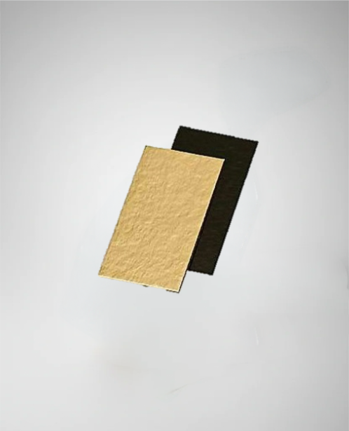 Semelle à bûche or/noir-Lot de 50