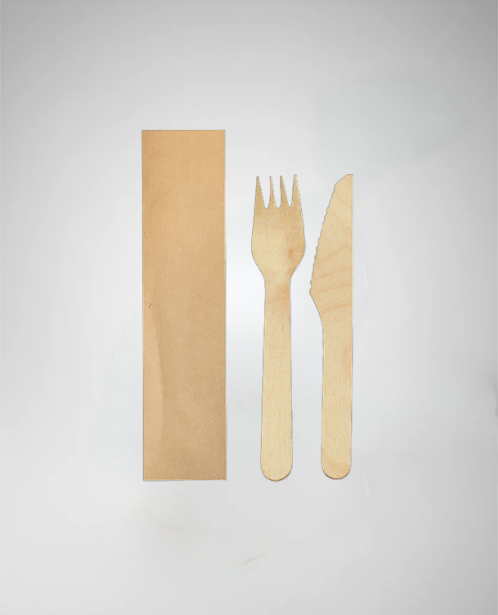 Kit couverts bois  - Lot de 250/500