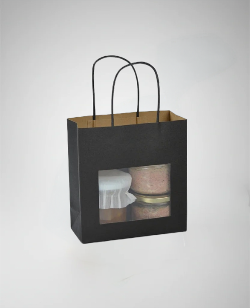 Sac kraft fenêtre/vitrine-Lot 120/100