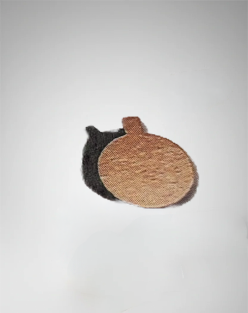 Support pâtisserie - Or et noir
